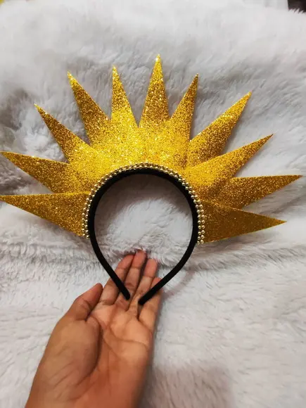 Tiara Personalizada + Plaquinha Cabaré (faço Qualquer Frase)