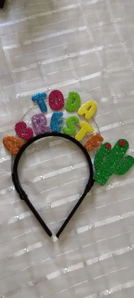 Tiara Personalizada Cactos