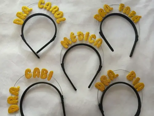 Tiara Personalizada para Aniversário