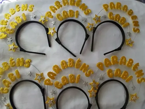 Tiara Personalizada para Aniversário(faço Qualquer Frase)