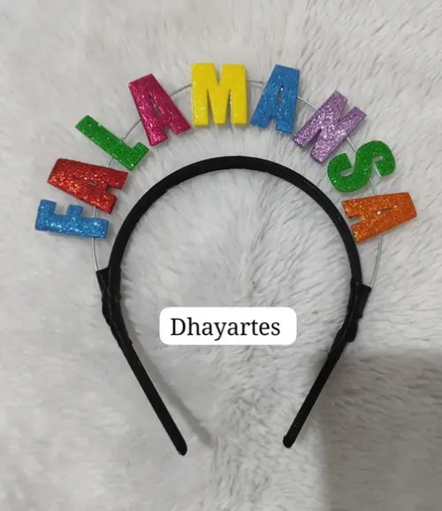 Tiaras Personalizadas com Frases, Palavras
