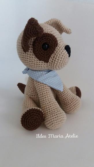 Cachorro amigurumi