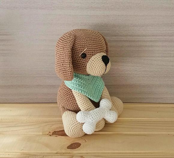 Cachorro amigurumi