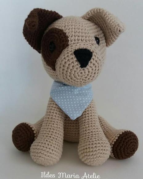 Cachorro amigurumi