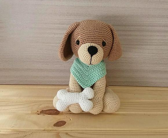 Cachorro amigurumi