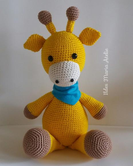 Girafa Amigurumi