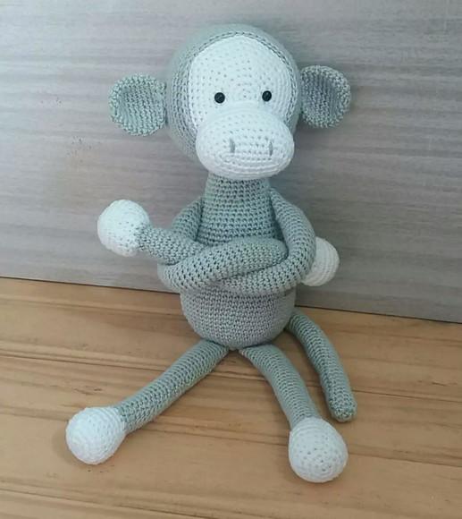 Macaco de crochê