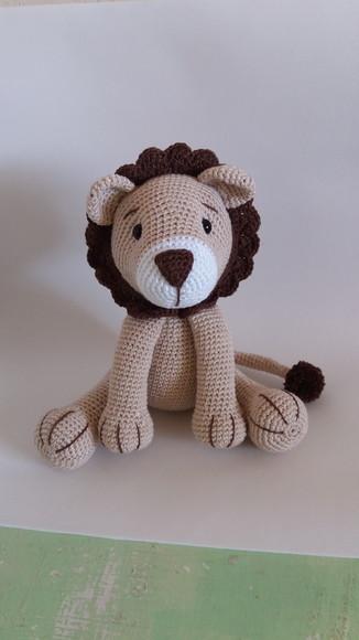 Leão Amigurumi