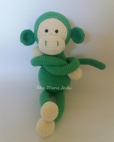 Macaco de crochê