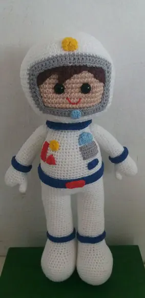 Astronauta de Crochê