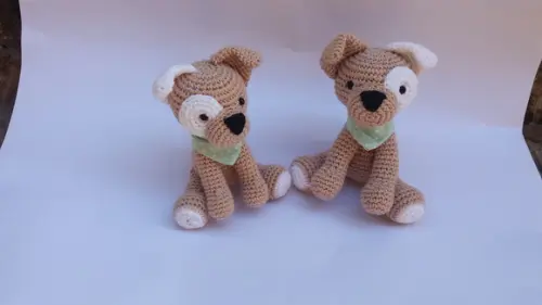 Cachorrinho Amigurumi Miniatura