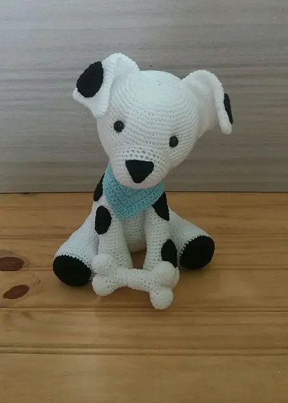 Cachorro amigurumi