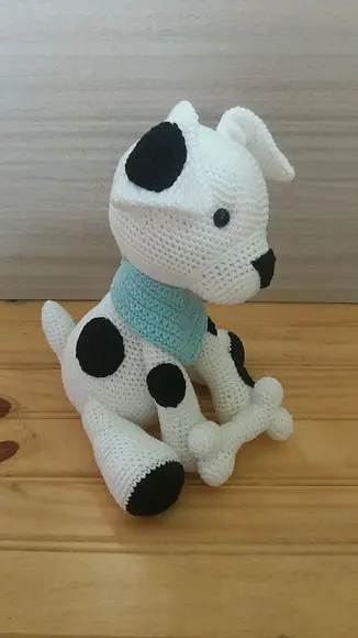 Cachorro amigurumi