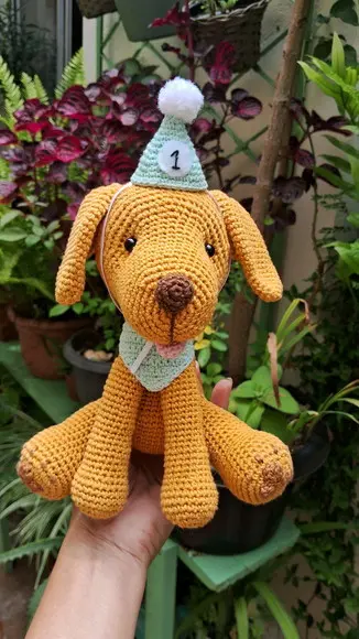 Cachorro Amigurumi
