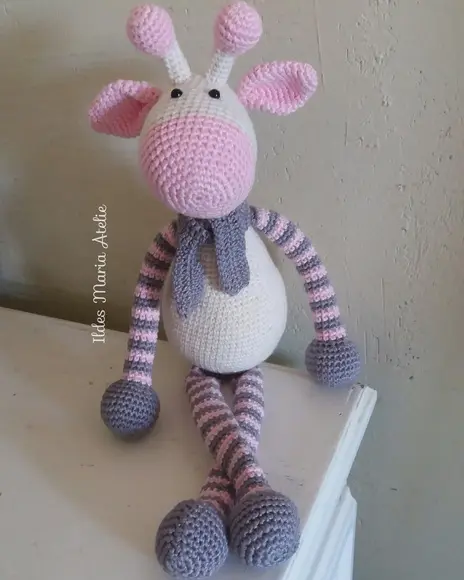 Girafinha de crochê
