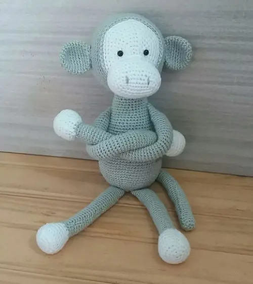 Macaco de crochê