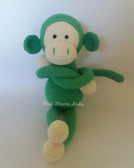 Macaco de crochê
