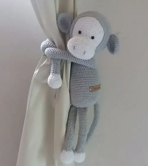 Macaco de crochê