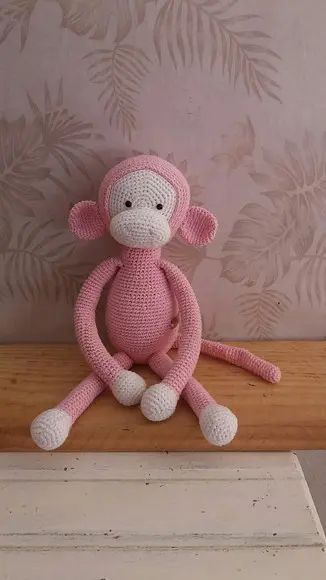 Macaca de Crochê
