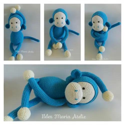 Macaquinho de crochê
