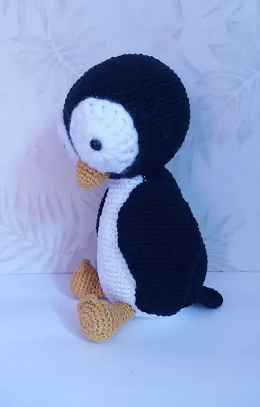 Pinguim Amigurumi