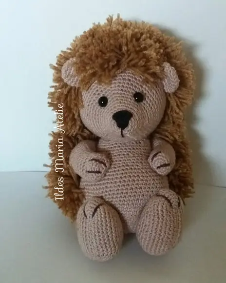 Porco Espinho de Crochê