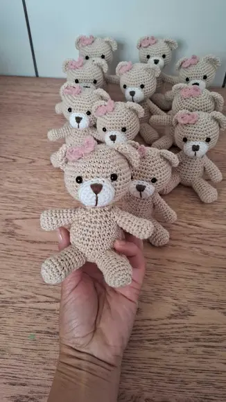 Ursinha Amigurumi