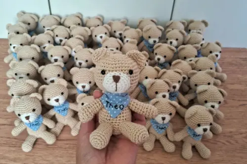 Ursinho Amigurumi Personalizado