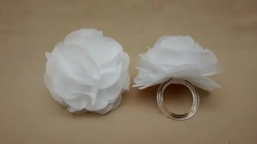 Porta guardanapo Flor Branca