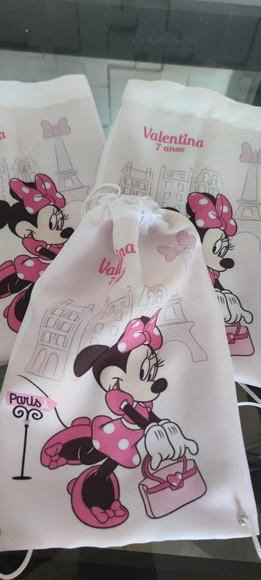 0015 - Kit Festa do Pijama/acampa Dentro Minnie