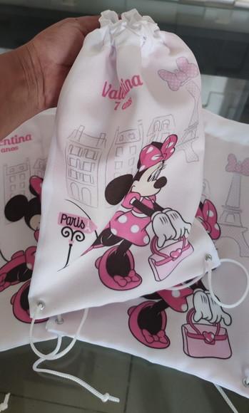 0015 - Kit Festa do Pijama/acampa Dentro Minnie