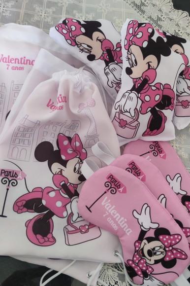 0015 - Kit Festa do Pijama/acampa Dentro Minnie