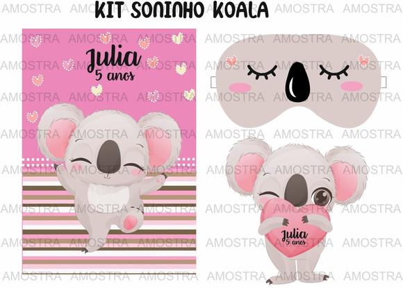 Kit Festa do Pijama Koala