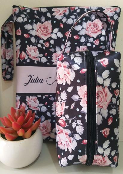 kit Porta Jaleco + Necessaire