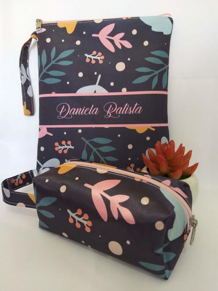 kit Porta Jaleco + Necessaire