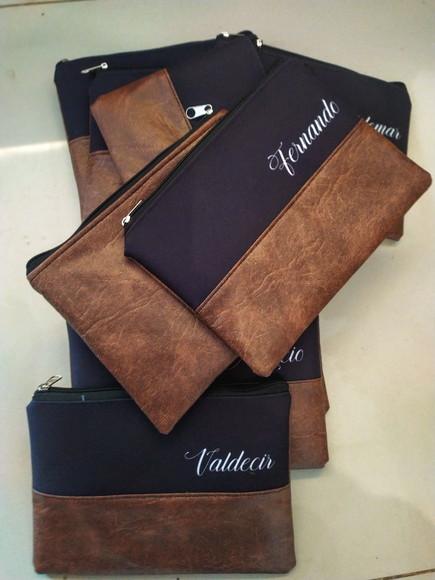 Necessaire Masculina Personalizada Padrinho