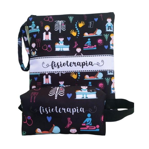 Porta Jaleco e Necessaire Box