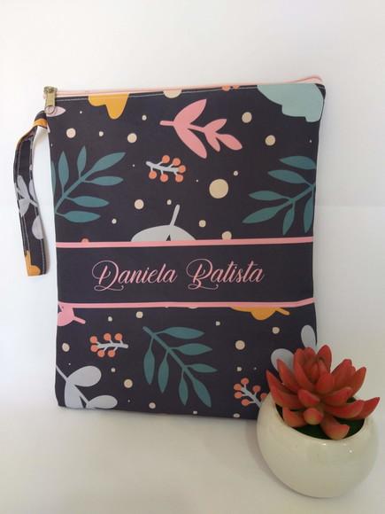 Porta Jaleco Floral
