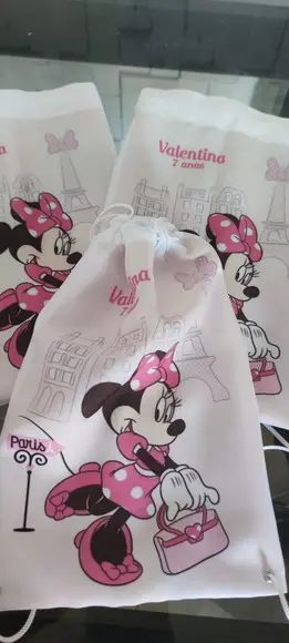 0015 - Kit Festa do Pijama/acampa Dentro Minnie