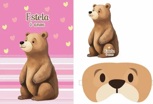 0010 - Kit Festa do Pijama Urso/ Beer