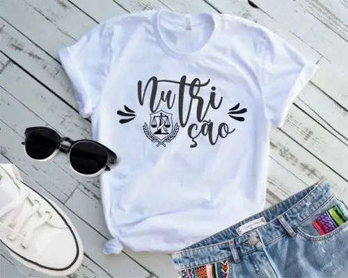 Camiseta Profissões Nutrição