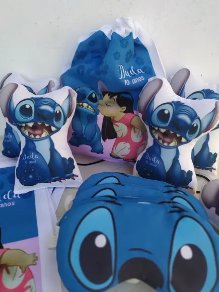 Kit Festa do Pijama Lillo Stitch