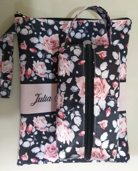 kit Porta Jaleco + Necessaire