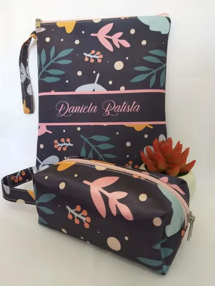kit Porta Jaleco + Necessaire