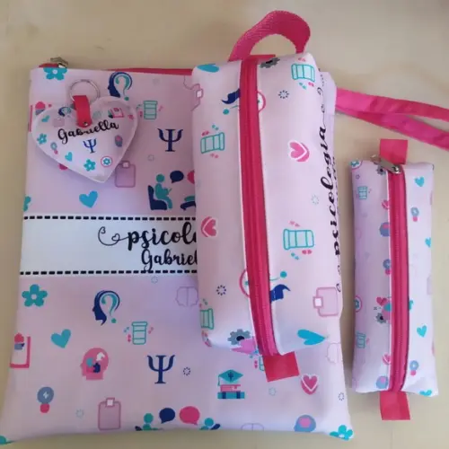 Kit Porta Jaleco Psicologia