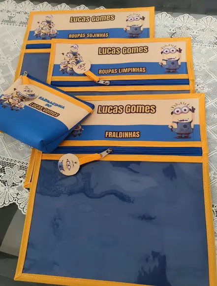 Kit Saquinhos Roupa Limpa e Roupa Suja