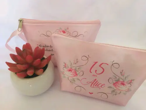 Necessaire Personalizada debutante/ 15 anos