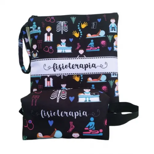 Porta Jaleco e Necessaire Box