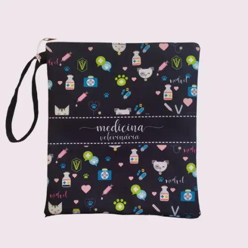 Porta Jaleco e Necessaire Box