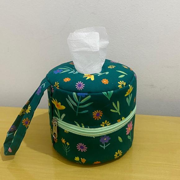 Porta Papel Higiênico Floral